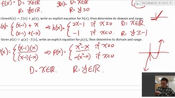 PC 12 5.2 - Combining Functions Algebraically