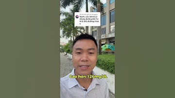 Hba1c là 5,2 đường đói là 7.2 #tiểuđường #lamdep #apharin