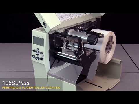 Zebra 105SL Plus How To Clean Printhead And Platen Roller