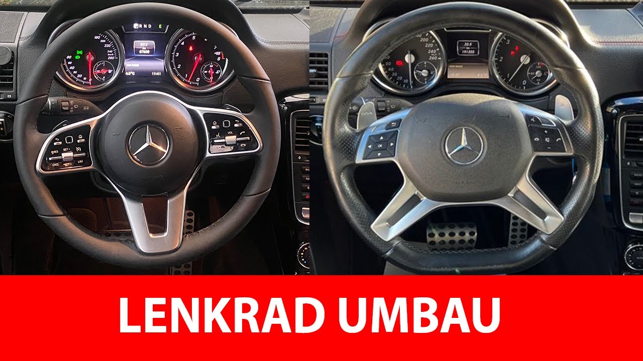 Mercedes Lenkrad Facelift Lenkradheizung Nachrüsten C-Klasse W205