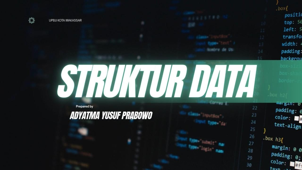 Tugas Struktur Data Java | Deklarasi Variabel, Array 1D, Array 2D, dan ...