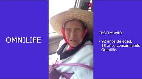 Omnilife Testimonio Salud