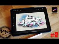 Procreate screen protector quicky sketch  graffiti letters