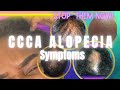 What Are The Symptoms of Central Centrifugal Cicatricial Alopecia (CCCA)