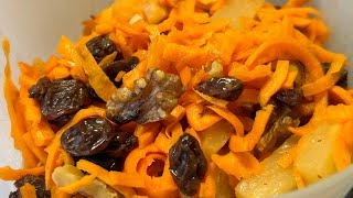 Carrot , pineapple, walnut raisin salad #SummerSalads #CoolRefreshingRecipe #FoodBank #FrugalCookin by CrazyForJesus 156 views 9 days ago 11 minutes, 5 seconds