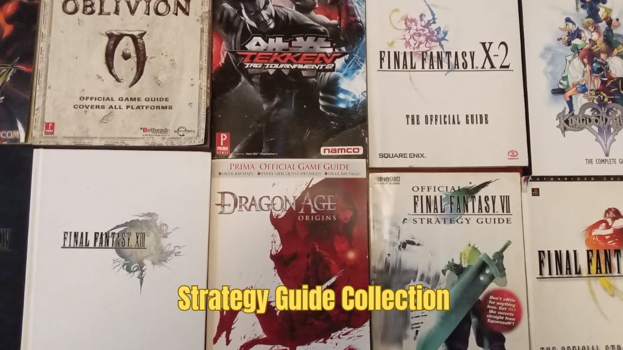 My Video Game Walkthrough/Strategy Guide Collection