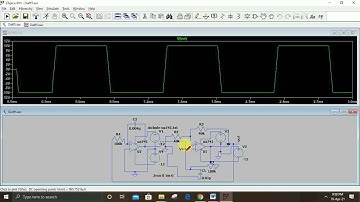LtSpice Based Circuit Design (Square Wave Generation)