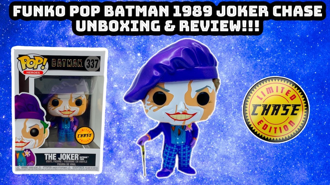 FUNKO POP Batman 1989 JOKER CHASE 
