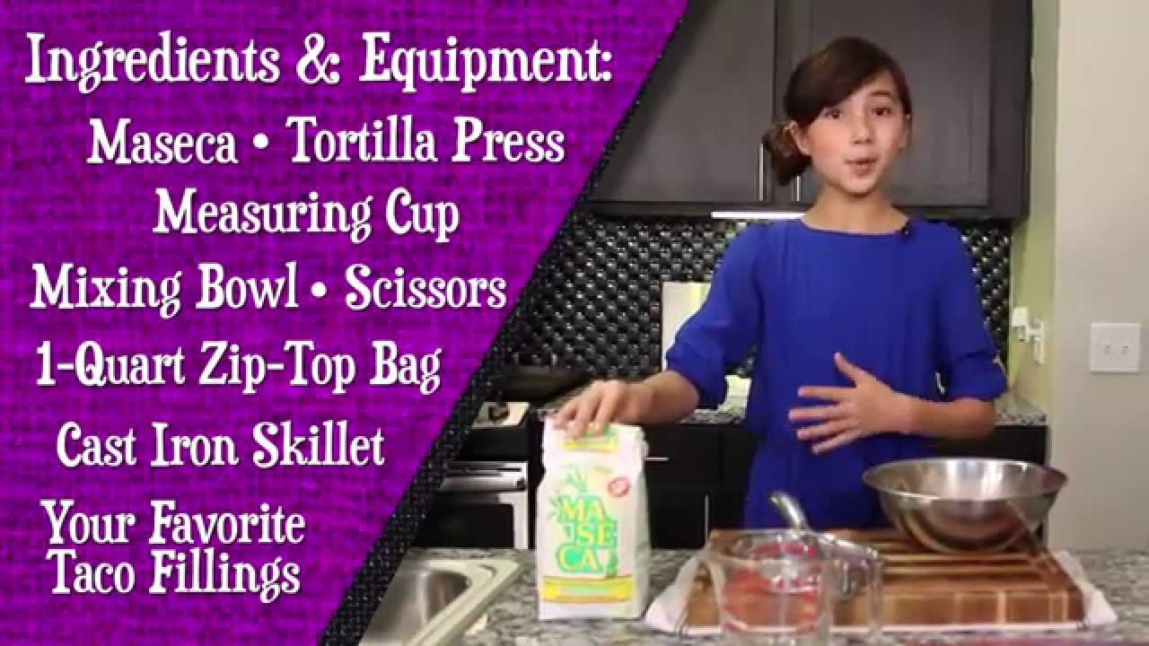 Epicurious Emma's: Street Tacos with Fresh Corn Tortillas - YouTube