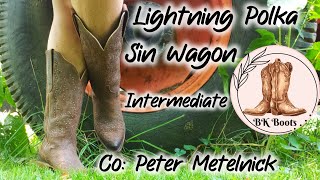 Sin Wagon (Lightning Polka) Line Dance Tutorial