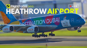 Heathrow Airport Live - Saturday 6th December 2025