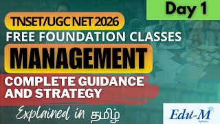 UGC NET Management | TNSET | June 2026 | Complete Syllabus Discussion | High Weightage Topics screenshot 3