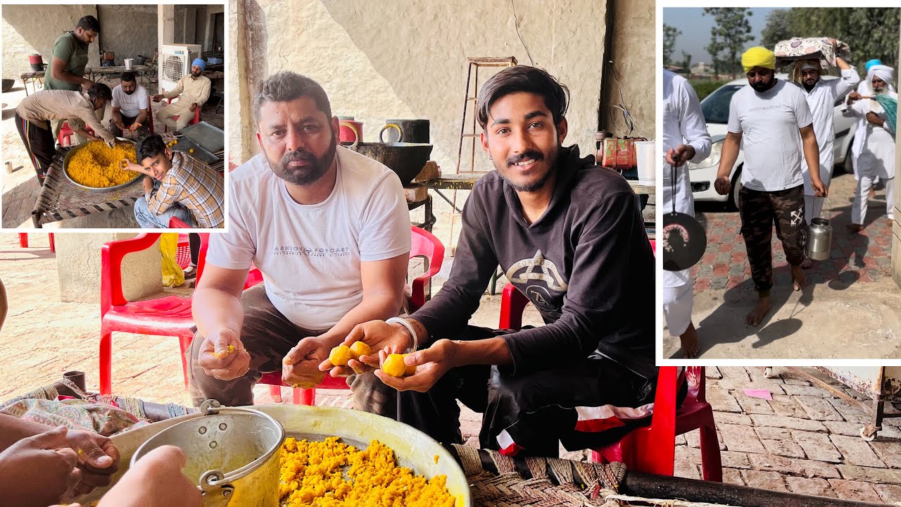 Akhand path rakhwaya pind | Ladu gol nai lagde