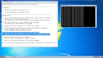 Install NxFilter on Ubuntu Linux (Old video created in 2017)