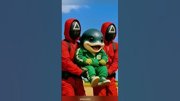 Baby Tralalero Tralala in Squid Game✅️#brainrot #funny #squidgame