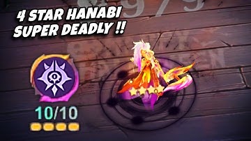 IS THIS THE DEADLIEST COMBO RIGHT NOW ??  4 STAR HANABI, 10 DOOMSWORN ‼️ MAGIC CHESS GO GO