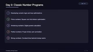 Day 9: Classic Number Programs (Prime, Armstrong, Strong & Perfect Numbers) in Python