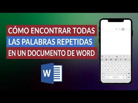 Cómo Encontrar Todas las Palabras Repetidas en un Documento Word