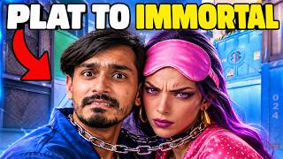 PLAT TO IMMORTAL IN 7 DAYS… DAY 2🔥/ Valorant Live