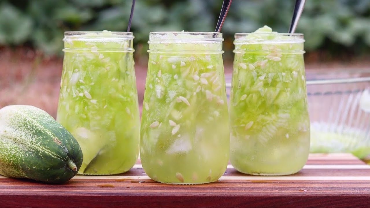 Hmong Cucumber Water Dlib Dlej YouTube