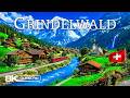 Grindelwald 8K Swiss Alpine Paradise Majestic Peaks Crystal Lakes Peaceful Village Life 