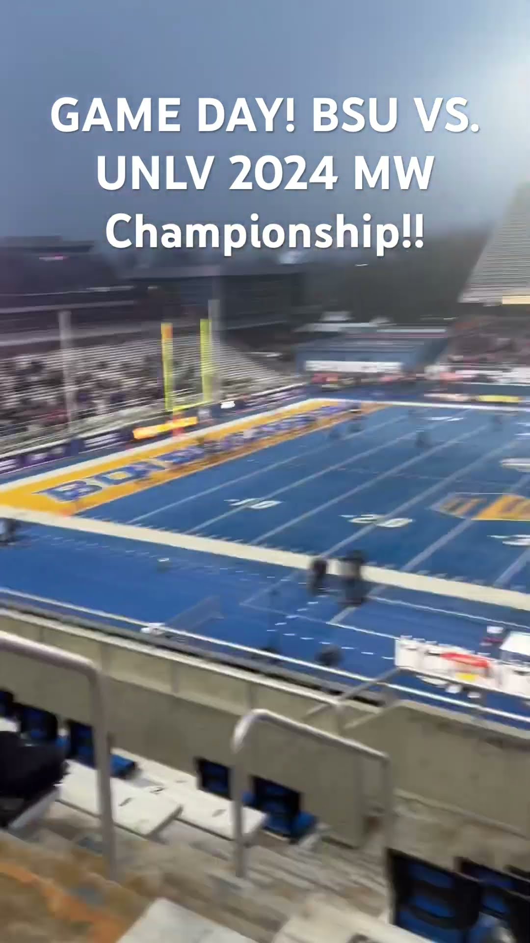 BSU VS UNLV GAME DAY MW 2024 Warmup Bsu Oar2