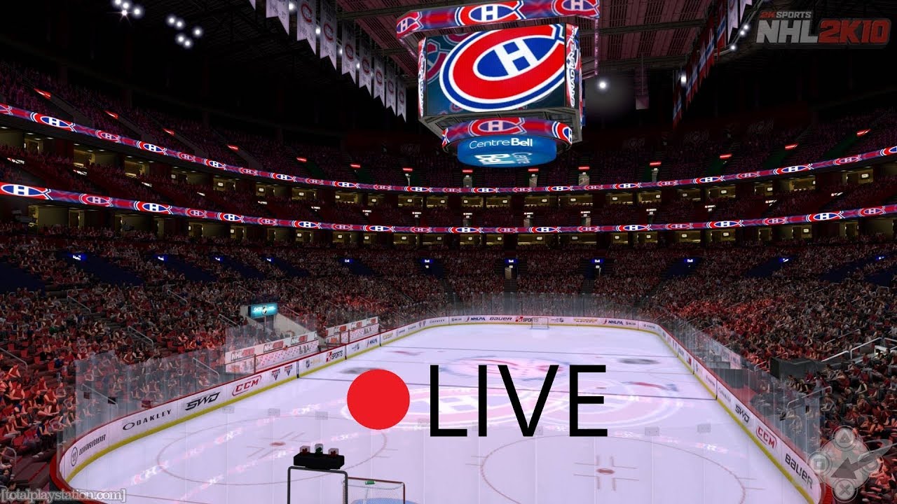 NHL 18 THREES Livestream (No commentary)