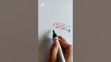 Find Square Root Of√5041 #shorts#mathematics#tricks#squareroot