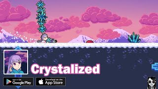 【Crystalized】Endless Pixel Runner!! Gameplay Android / iOS screenshot 2