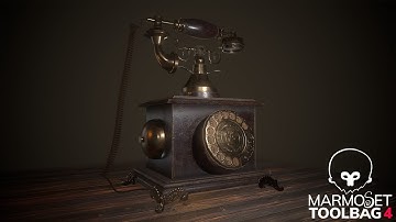 Old Phone - Marmoset Toolbag 4