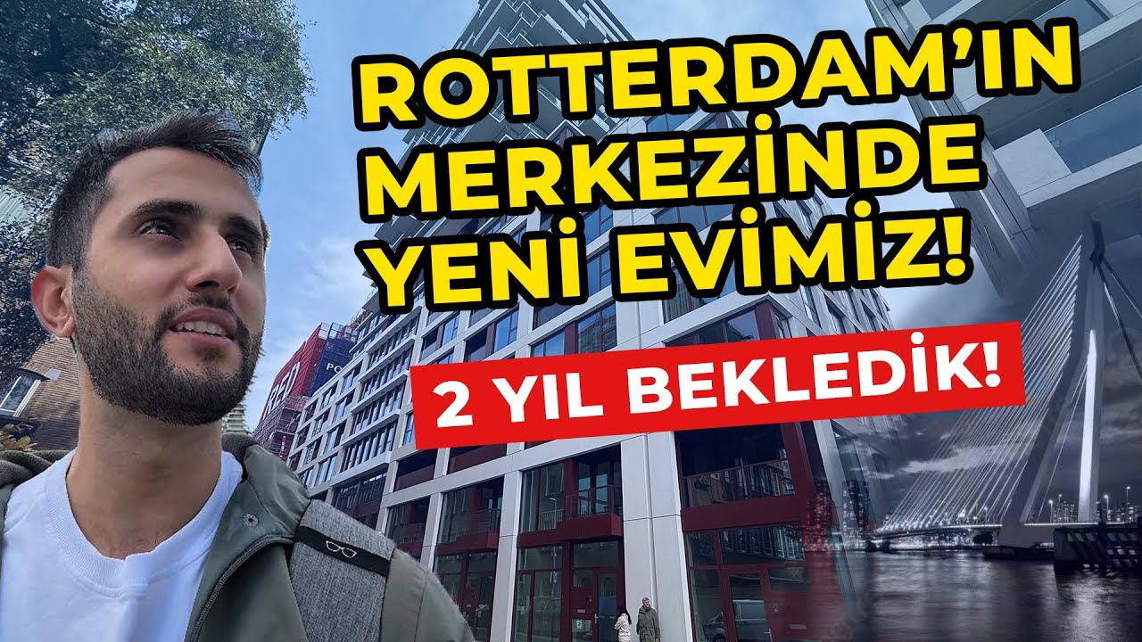 2 Yıl Sonra Çıkan Evimiz! Rotterdam Merkezinde Yeni Sosyal Konut