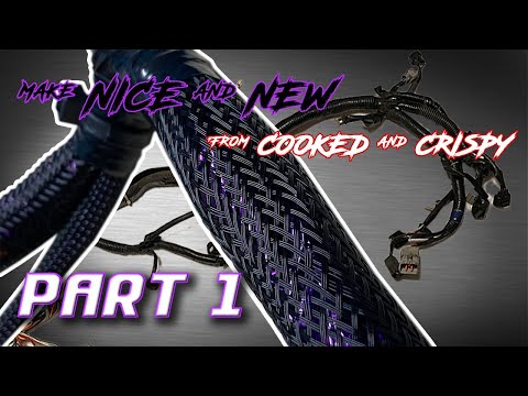 How To Install Braided Wire Loom