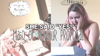 Maid Of Honour Proposal (EMOTIONAL)