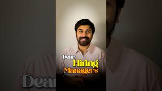 Dear Hiring Managers