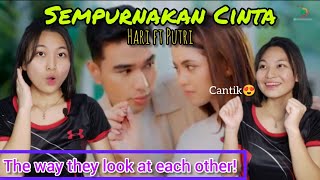 SEMPURNAKAN CINTA - Hari Ft Putri ||MALAYSIA REACTION🇲🇾 ||Positive Vibes💖