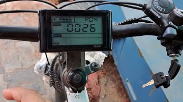 SW900 LCD Solve Wrong Speed issue in Ebike