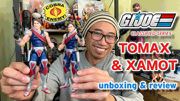 GI Joe Classified Series Tomax and Xamot Paoli The Crimson Twins Unboxing and Review!