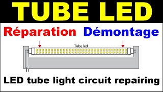 Electronique Réparation PANNE TUBE NÉON LED alimentation découpage lumière lampe LED SMPS