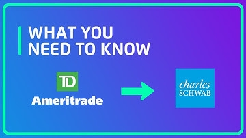 More of what you need to know about the TD Ameritrade move to Charles Schwab!