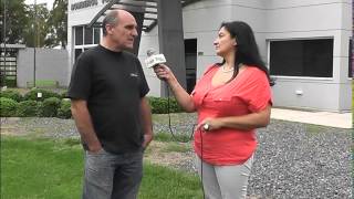 Entrevista a Rogelio Santi, Jefe de Bomberos Voluntarios - Inundación La Playosa