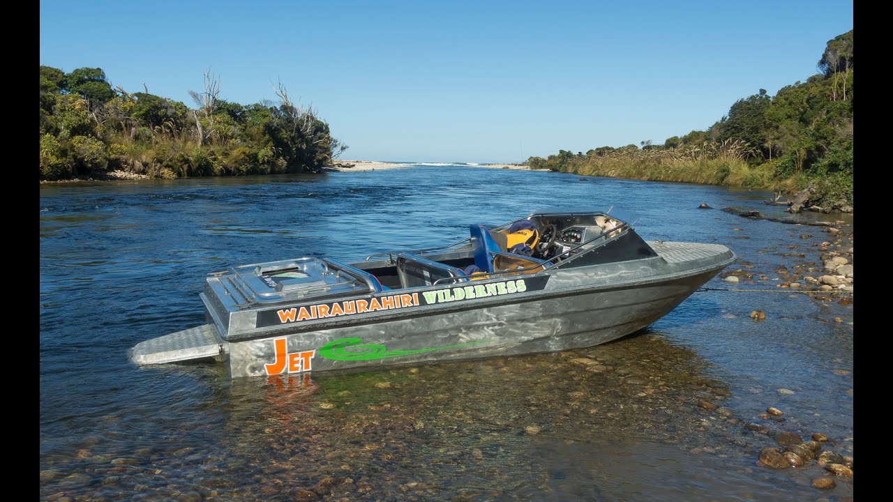 Jet Boating the Wairaurahiri River in April 2023.