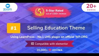 eduma wordpress theme tutorial bangla | LearnPress