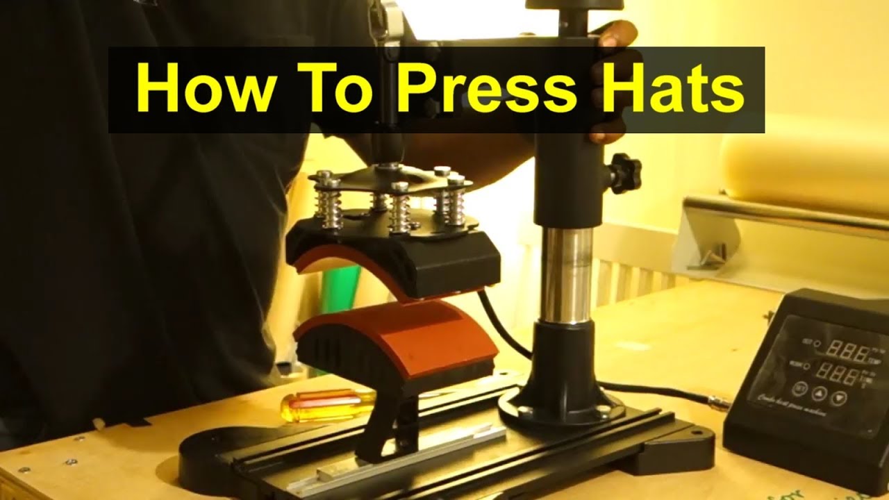 ❤️ How to Use a Hat Press Attachment for Heat Press 