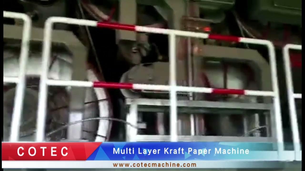 Multi layer paper machine for Fluting paper making YouTube
