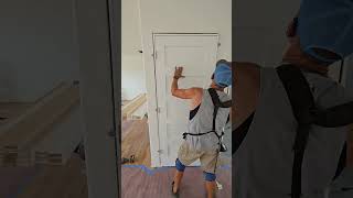 Celebrity 5 min door installation with EZ Door Clips #construction #finishcarpentry #newconstruction  Profile