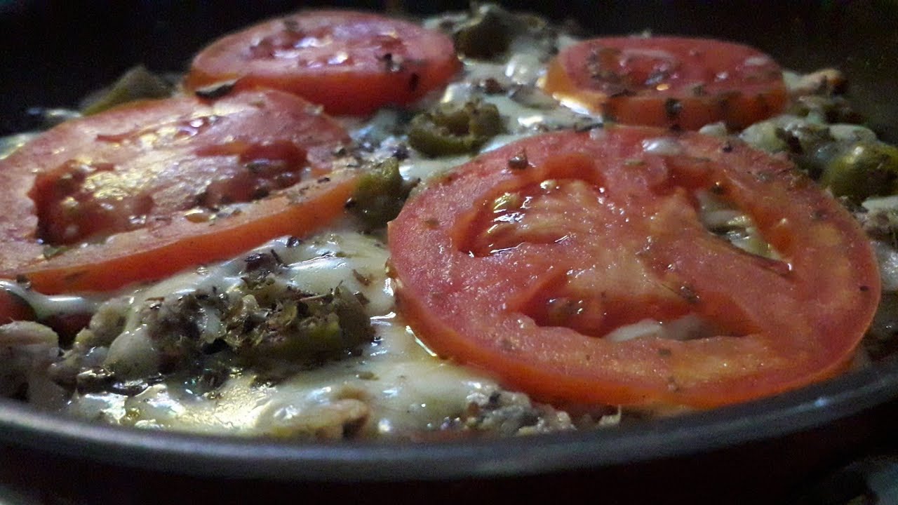 COMO FAZER PIZZA DE SARDINHA NA FRIGIDEIRA YouTube