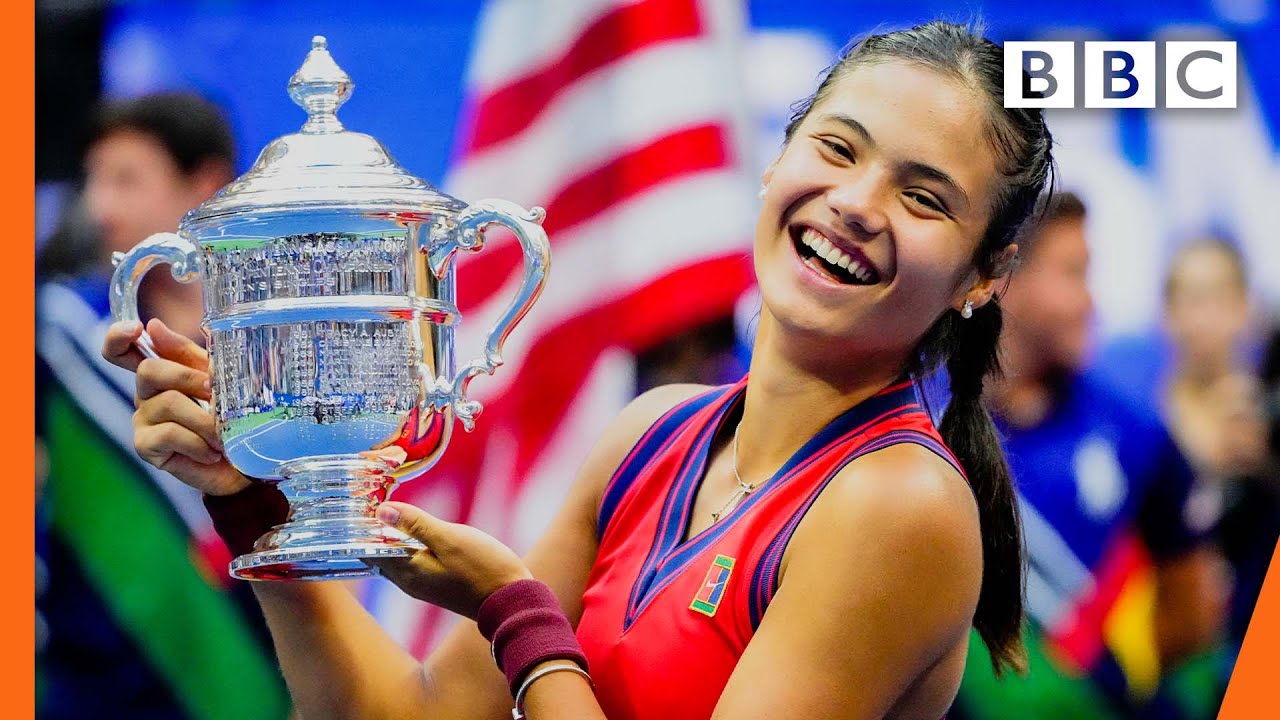 Emma Raducanu, #USOpen CHAMPION 🙌🙌BBCNews live 🔴 BBC