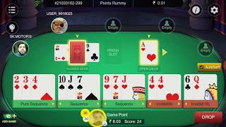 How To Play OSOM Rummy Card Game for Real Cash Game - How Play Rummy in Android #56 screenshot 2
