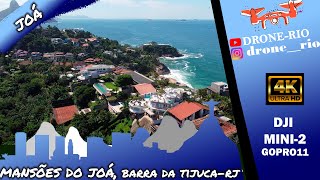 Fui com o DRONE até as MANSÔES DO JOÁ, Barra da Tijuca - RJ