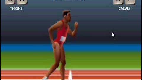 QWOP Run (not safe for work music)